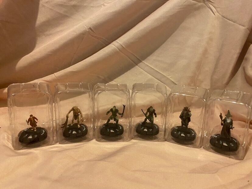 Heroclix The Hobbit  Lot Of 6, Fimbul 005, Lord Of The Rings,  Fast Shipping