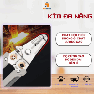 Kìm tuốt dây điện đa năng thế hệ mới tích hợp 9 tính năng trong 1 sản phẩm - Hình ảnh 3
