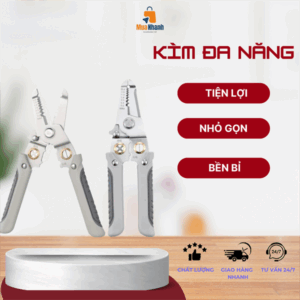 Kìm tuốt dây điện đa năng thế hệ mới tích hợp 9 tính năng trong 1 sản phẩm