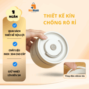 Hộp đựng cơm giữ nhiệt Lunch Box - Hình ảnh 5